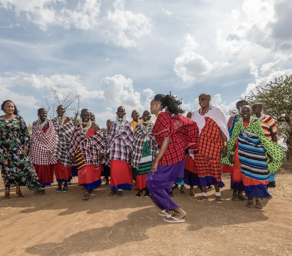 DerTour Foundation UK: a community celebration, one of the education and community projects it supports.